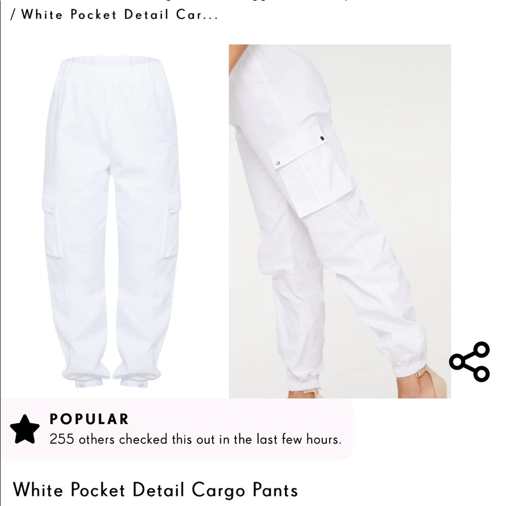 PrettyLittleThing Cargos